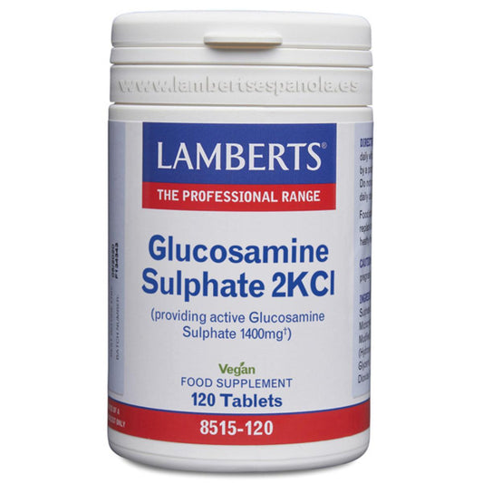 Siarczan glukozaminy 2KCl 1400 mg Lamberts 120 tabletek