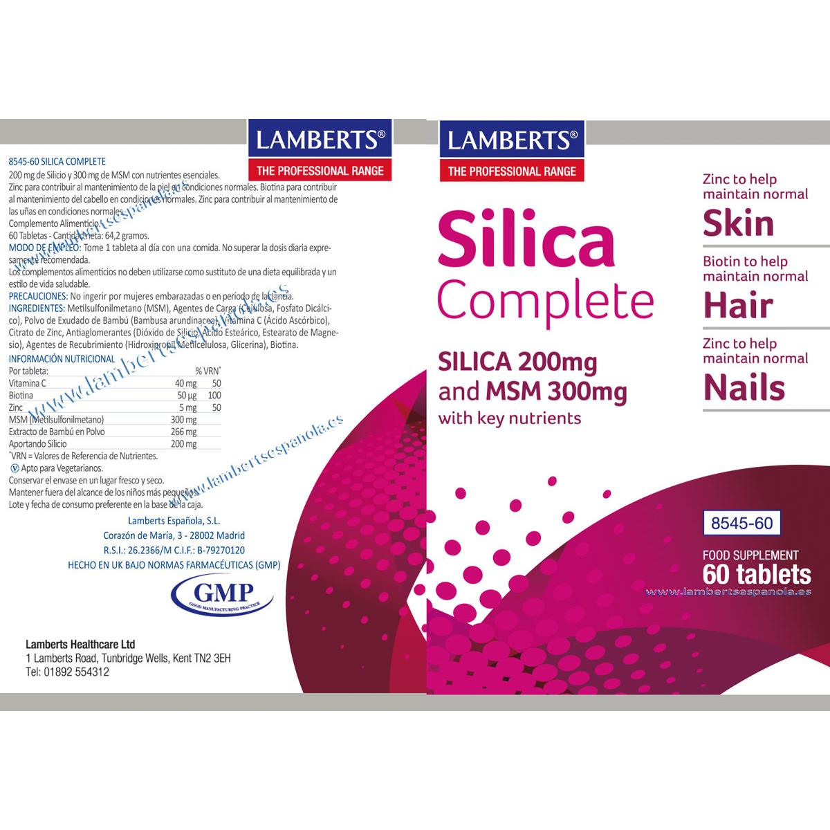 Silica Complete, Lamberts