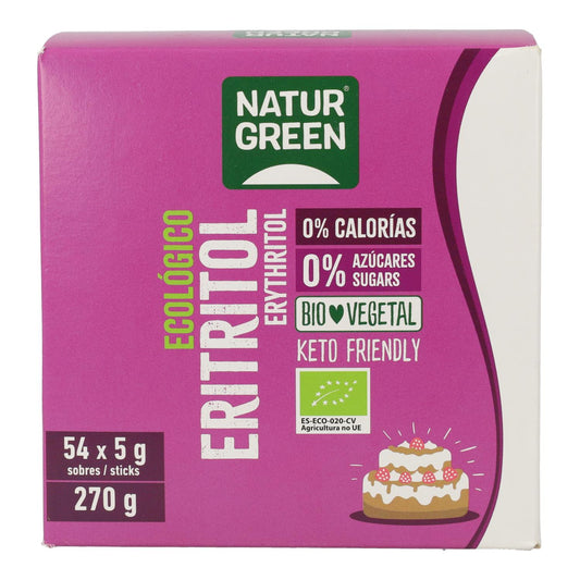 Erythritol Bio NaturGreen 54 engångsstickor à 5 g
