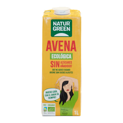 Confezione da 6 bevande d'avena BIO NaturGreen 1 L