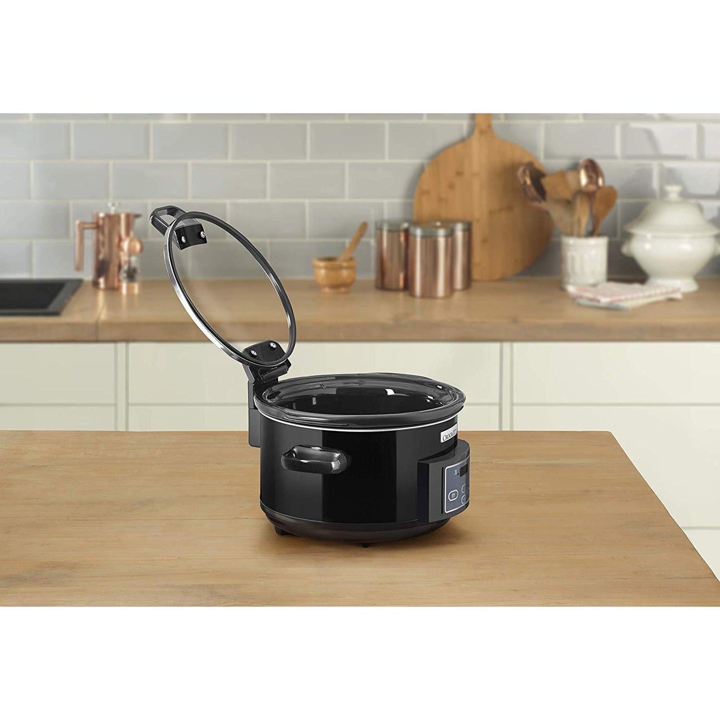 Crockpot slow cooker 4.7 L CSC052X with hinged lid