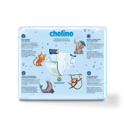 6er-Pack Windeln T6 Junior (17-28 kg) 27 Stück, Chelino