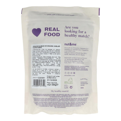 Graines de courge décortiquées Nut&amp;me 300 g