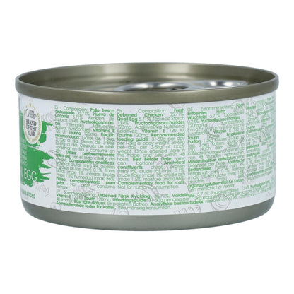 Pack 24x Kit Cat Boîte Gravy - Poulet & Œuf de Caille 70 g Nourriture humide pour chats en sauce