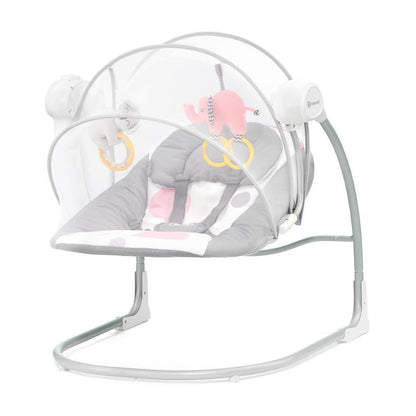 Kinderkraft Pink Minky Baby Hammock