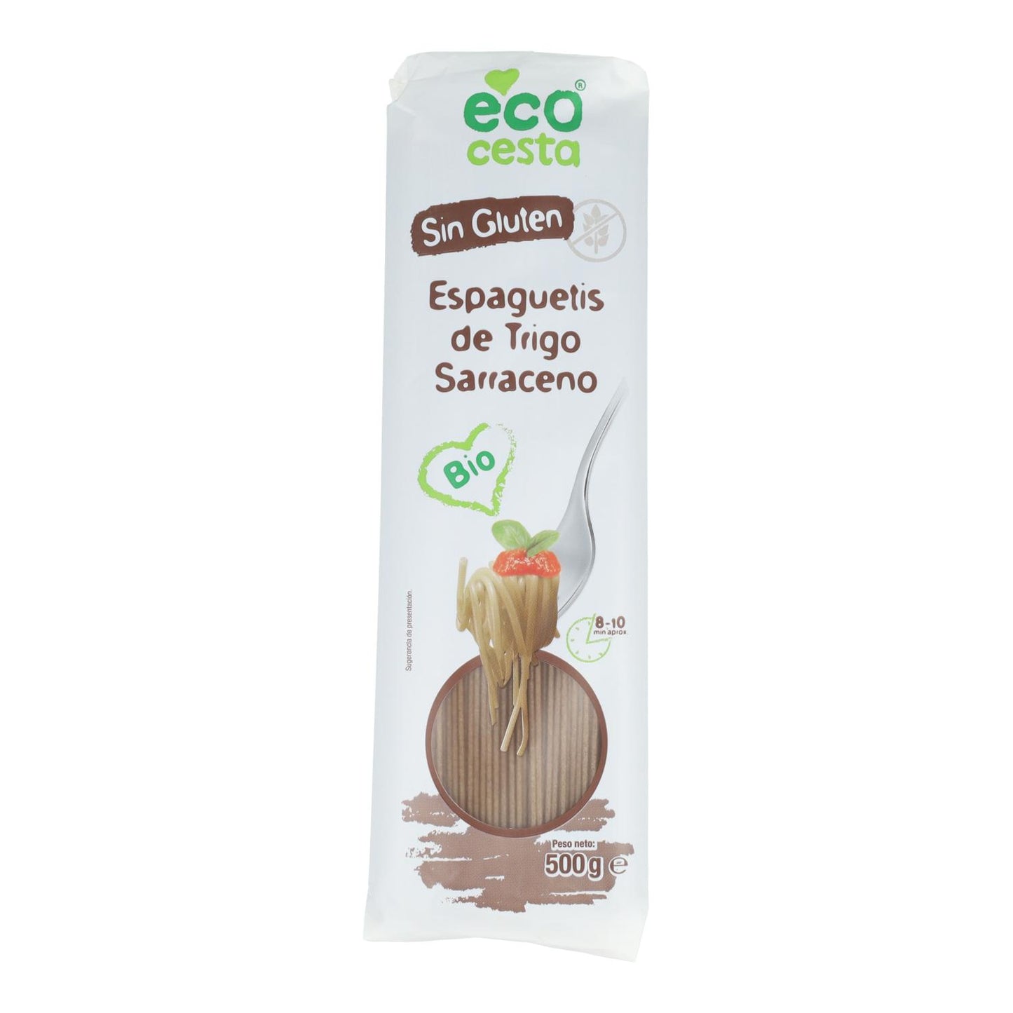 12er-Pack glutenfreie Bio-Buchweizenspaghetti 500 g
