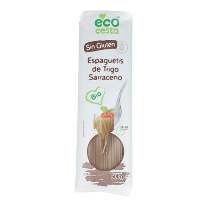 12er-Pack glutenfreie Bio-Buchweizenspaghetti 500 g