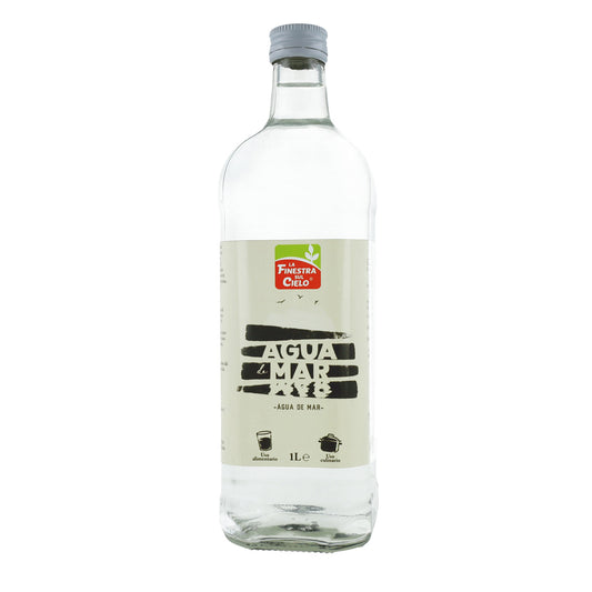 La Finestra Sul Cielo glass bottle of sea water, 1 litre