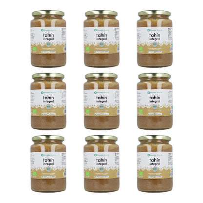 Pack 9x Tahin Integral ECO Planeta Huerto 350g