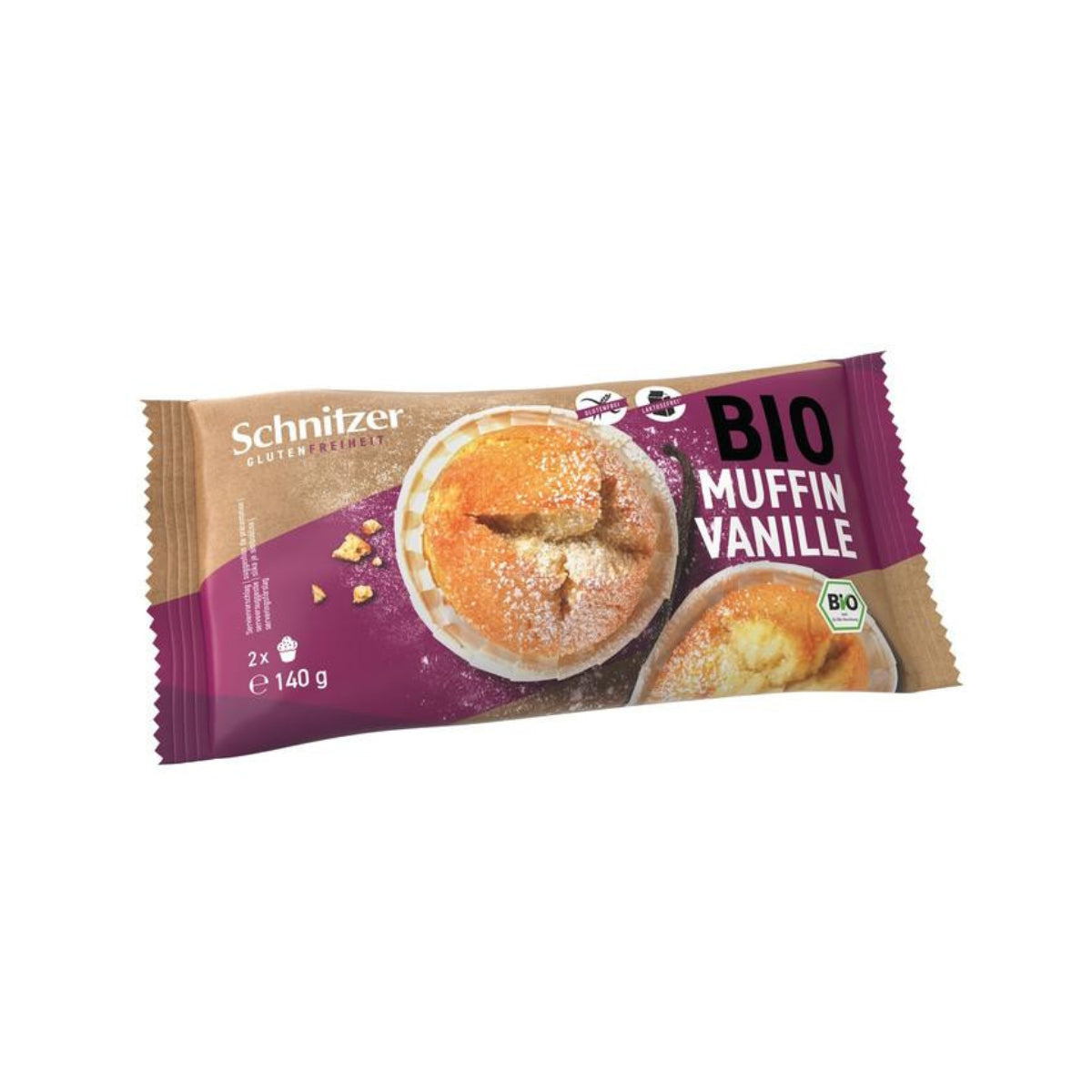 Muffins à la vanille sans gluten Schnitzer 140 g