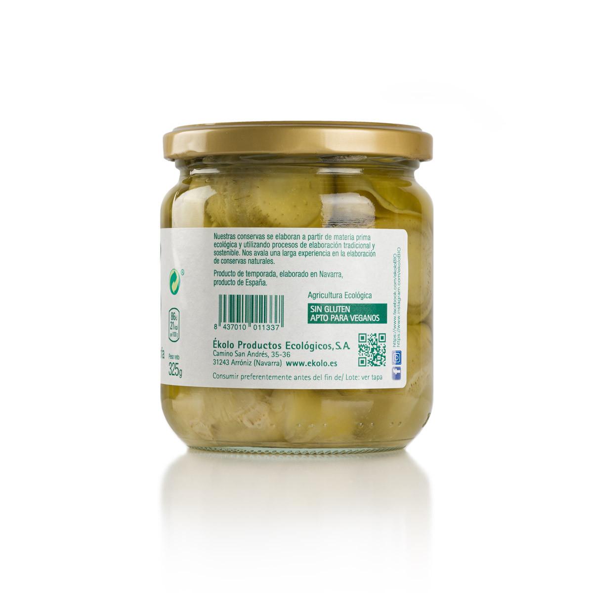 Artichauts entiers bio BIO Ekolo 325g