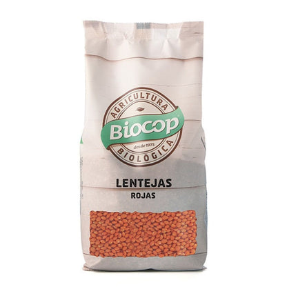Rode linzen Biocop 500 g