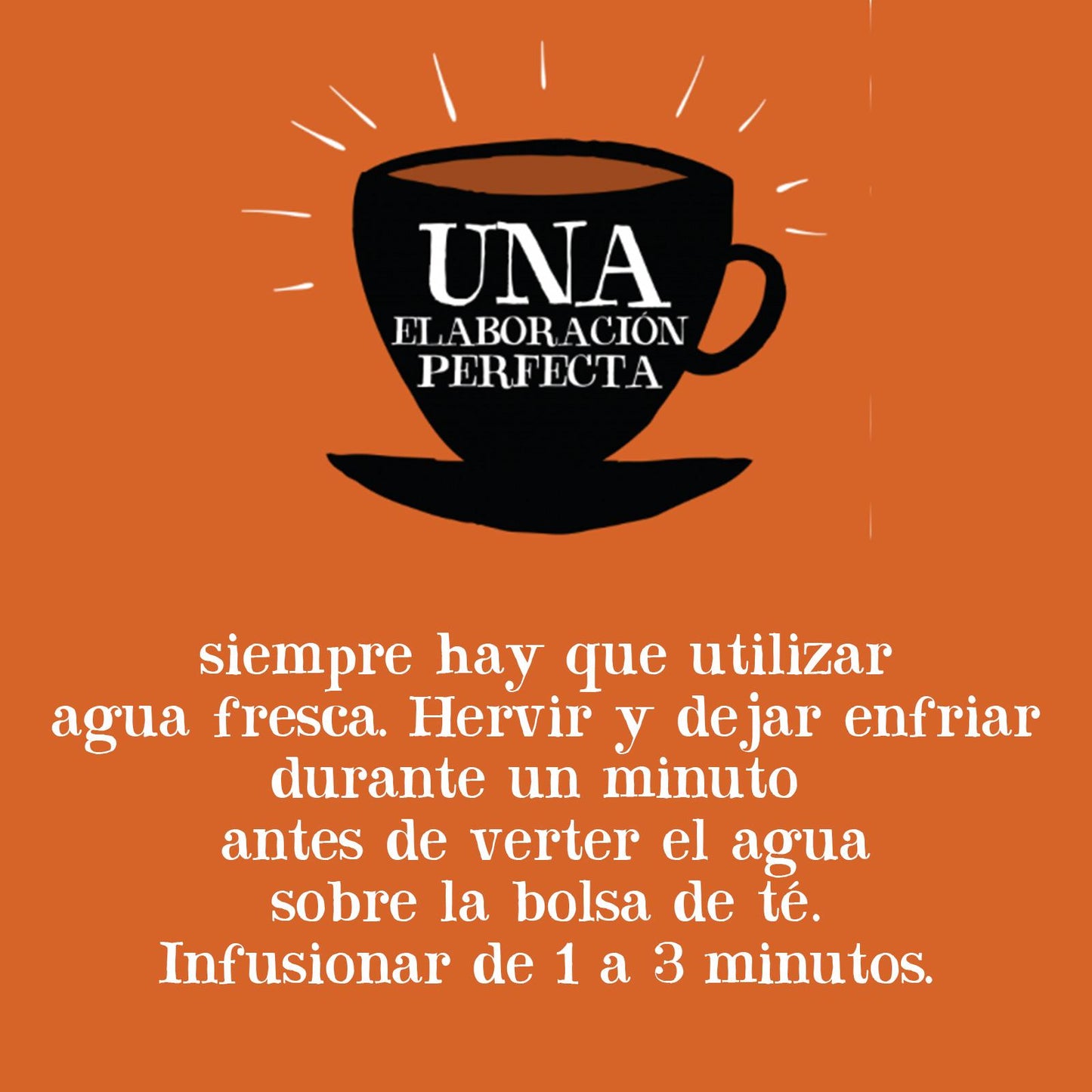 Thé blanc bio à l'orange, 20 sachets 