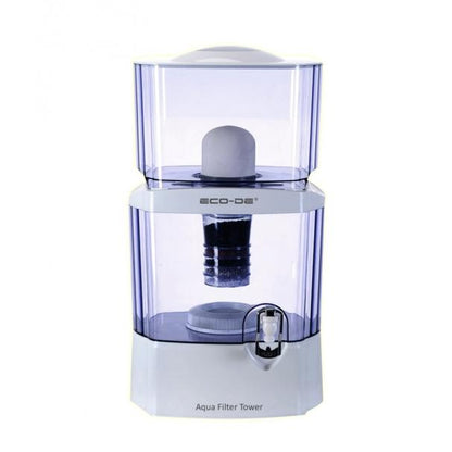 Distributeur purificateur d'eau Aqua filter tower ECO-DE® sans BPA