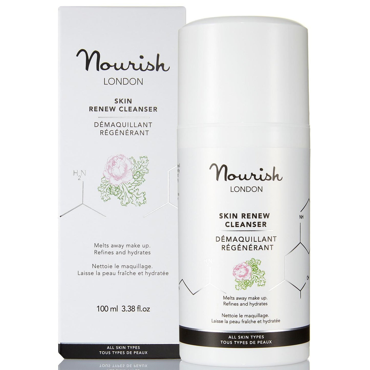 Nourish London Skincare Regenerating Cleanser 100 ml