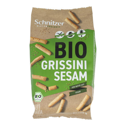 Paluszki grissini sezamowe bezglutenowe Schnitzer 100 g