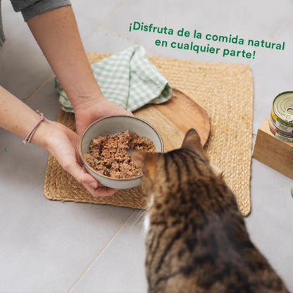 Full tin of Wild Balance Market Stew with Turkey and Beef for Cats 80 g