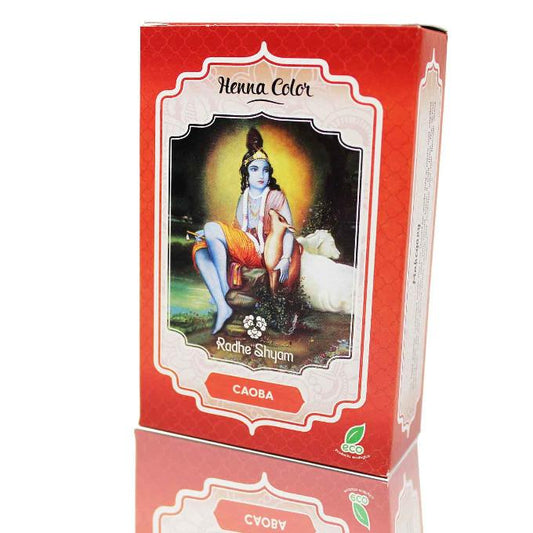 Poudre de henné acajou Radhe Shyam 100 g
