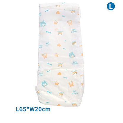 Couches pour chien mâle L Nobleza 10 unités