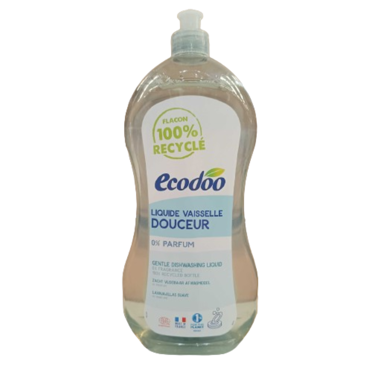 Hypoallergenes Geschirrspülmittel 0 % Ecodoo 1 l