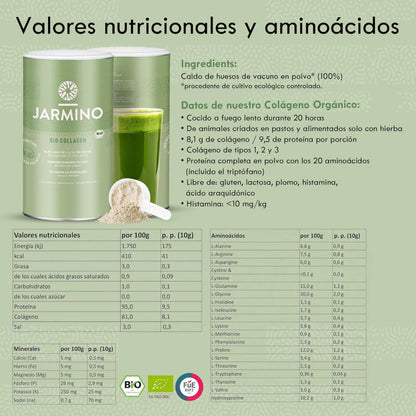 Collagene biologico in polvere Jarmino 300 g