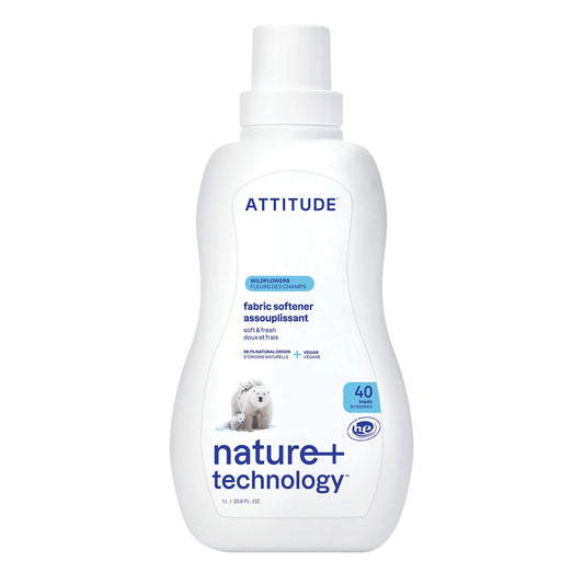 Adoucissant textile Wildflower 40 doses Attitude 1 L
