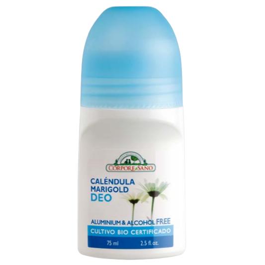 Confezione da 5 deodoranti roll-on alla calendula Corpore Sano 75 ml