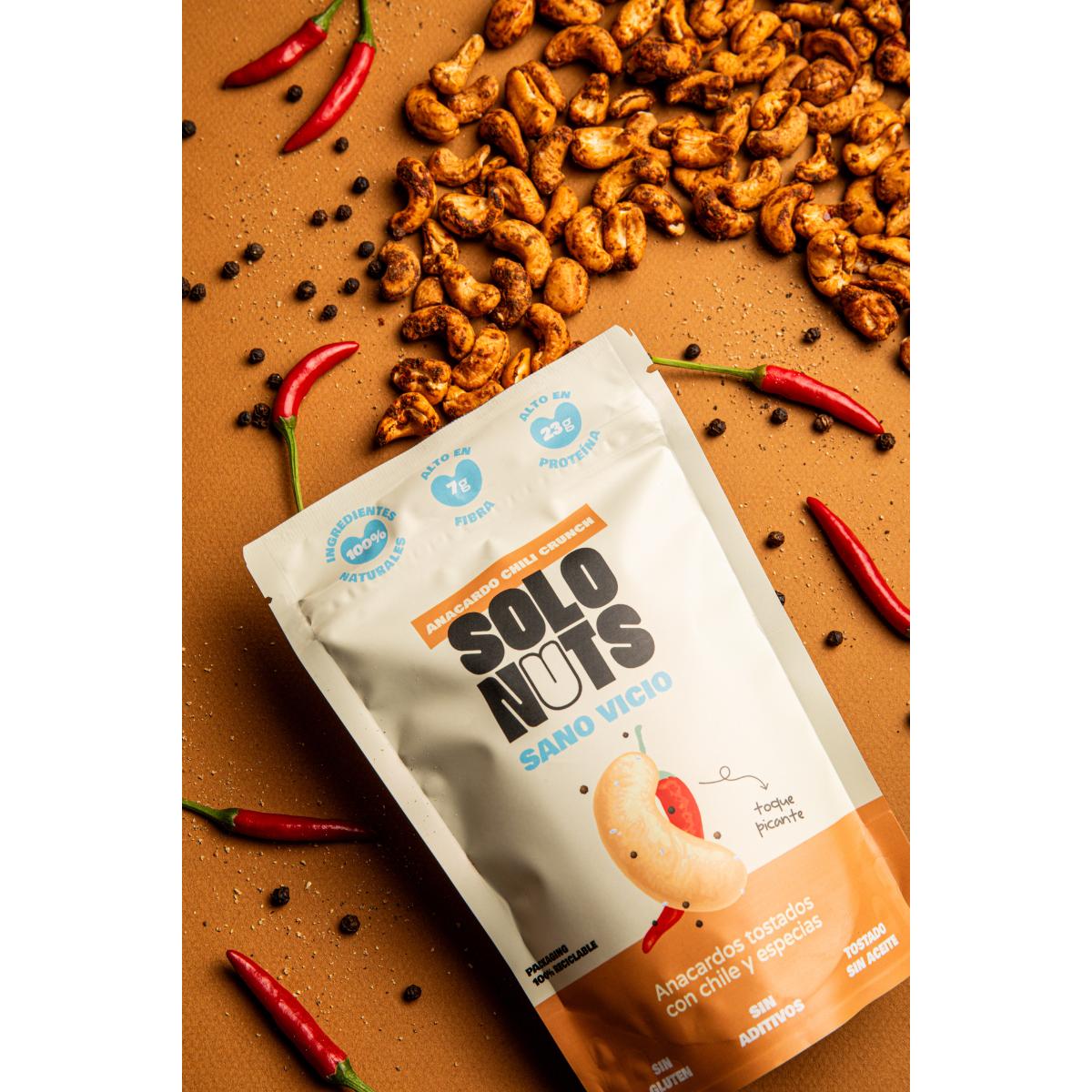 Prażone orzechy nerkowca Solo Nuts 130 g