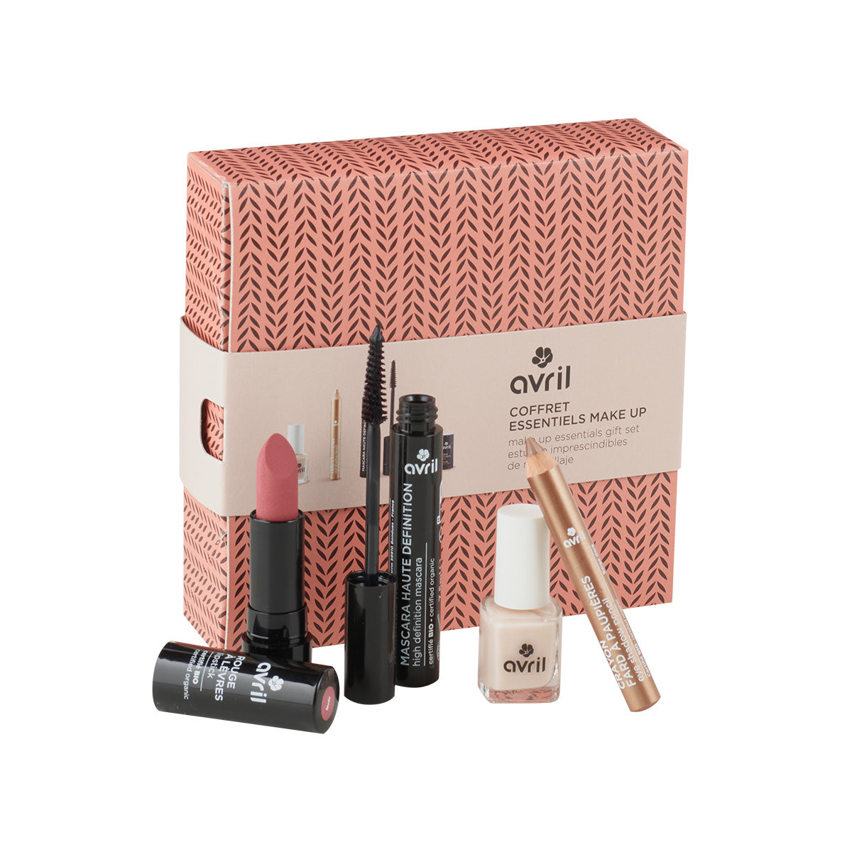 Coffret Noël essentiels de maquillage, Avril