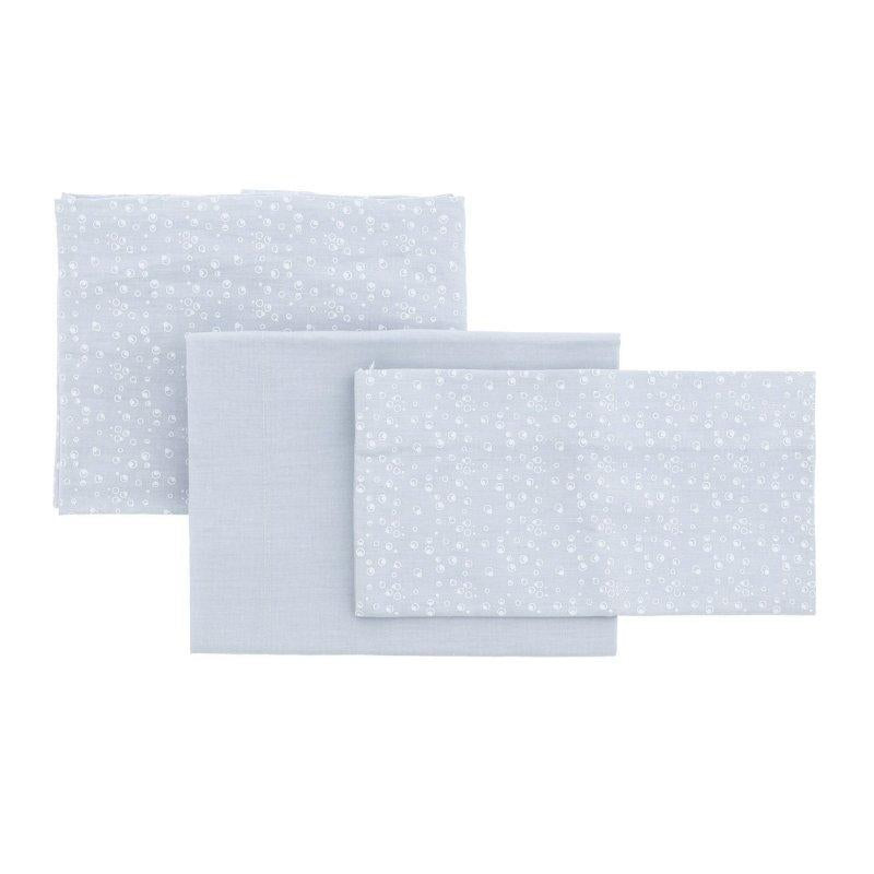 Drap pour mini-lit 3 pièces Cambrass Sky Beige