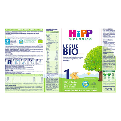Lait infantile bio 0-6 mois HiPP 300 g