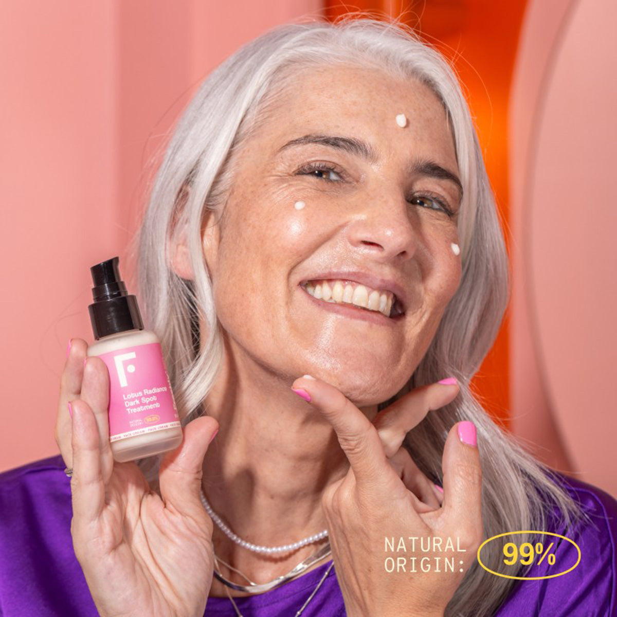 Crema viso trattamento depigmentante Lotus Radiance Darkspot Freshly 50 ml