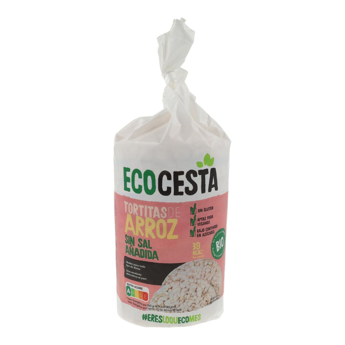 Galettes de riz sans sel ajouté Bio Ecocesta 15 g