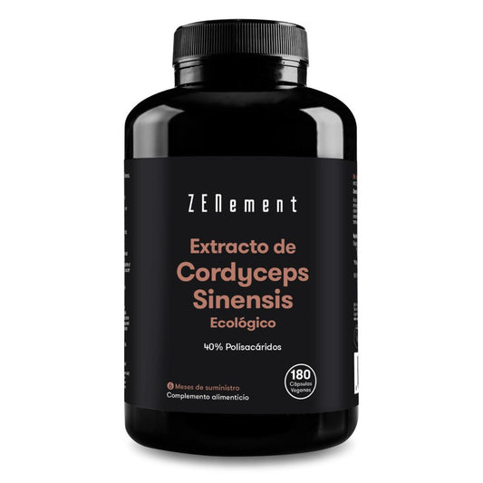 Extrakt av Cordyceps Sinensis ECO 40 % polysackarider Zenement, 180 tabletter Ekologisk Cordyceps Sinensis