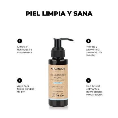Arganour facial cleansing gel 100 ml