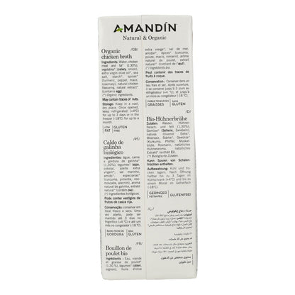 Bouillon de poulet Amandin 1L