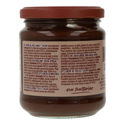 Natruly cacao- en hazelnootcrème 285 g