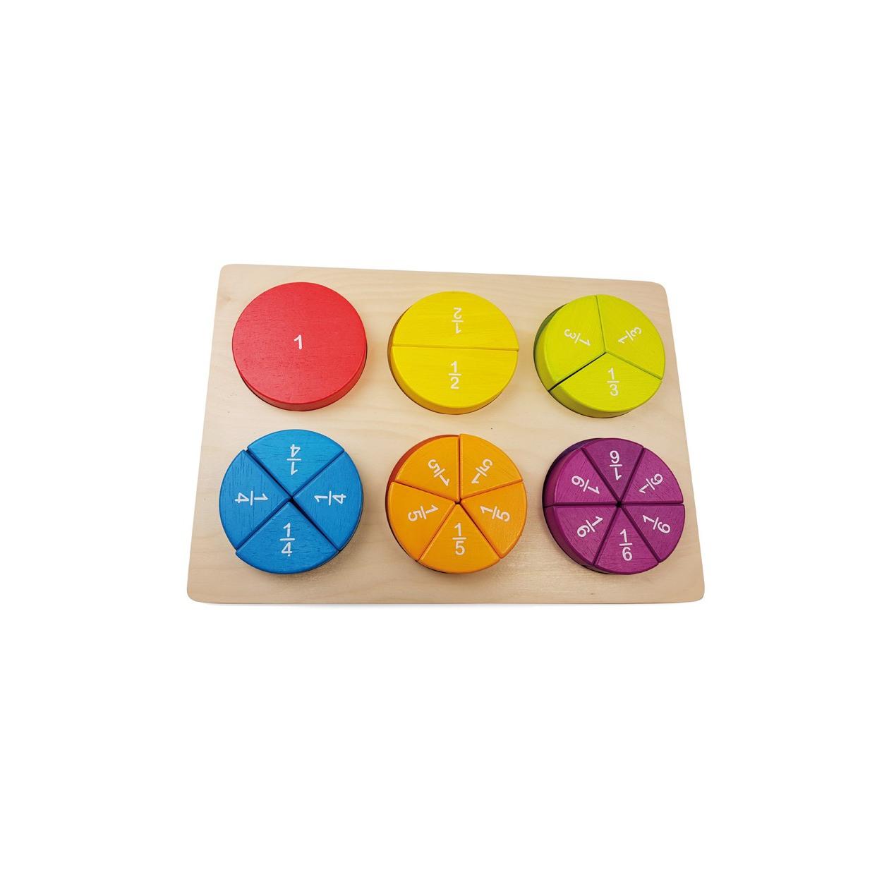 Fraction Learning Puzzel Andreu Toys