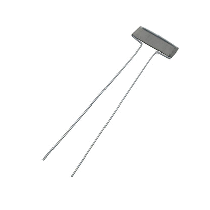 Étiquettes en zinc 25 cm Biotop – 10 unités + crayon pour potager et jardin