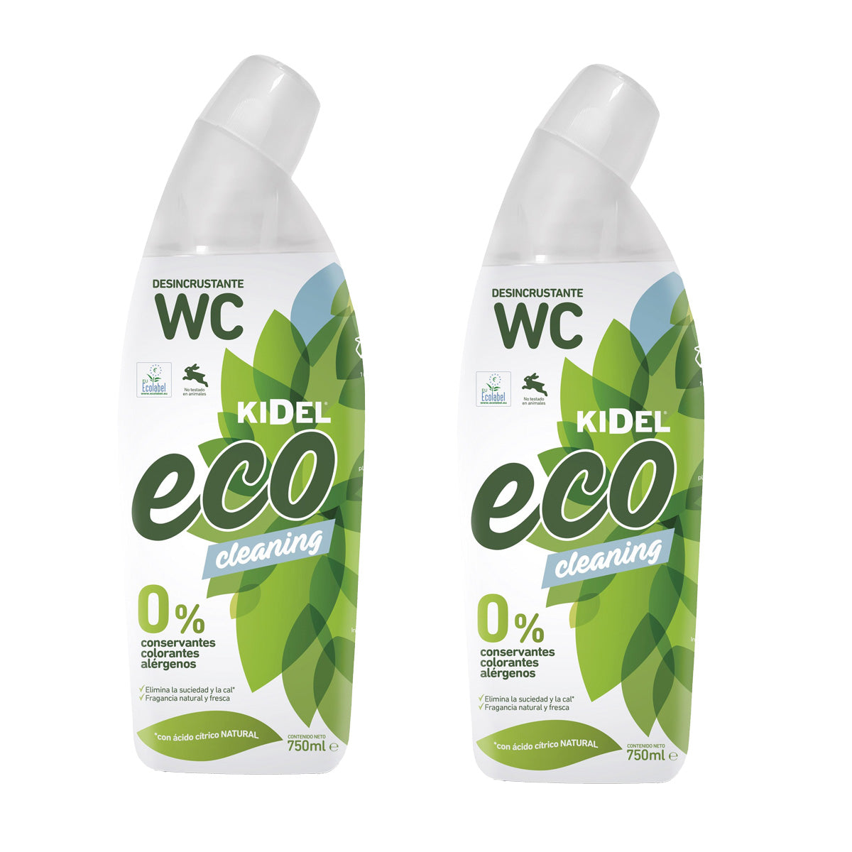2er-Pack Kidel Mimidu ECO Badentkalkungsgel 750 ml