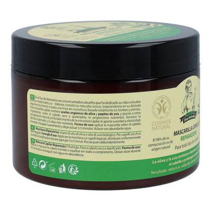 Maseczka do włosów regenerująca i odżywiająca włosy suche i zniszczone, Oma Gertrude, 300 ml