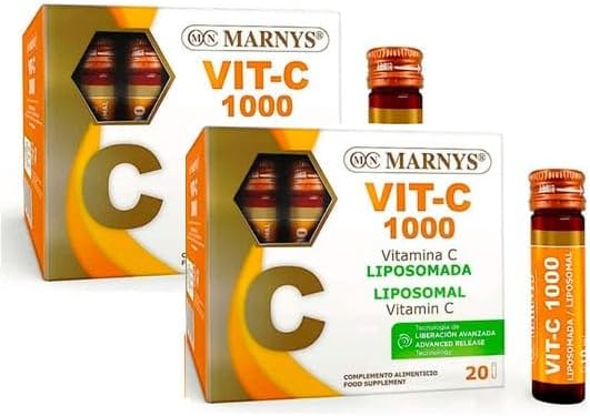 2x-pakket liposomaal vitamine C Marnys 20 flesjes