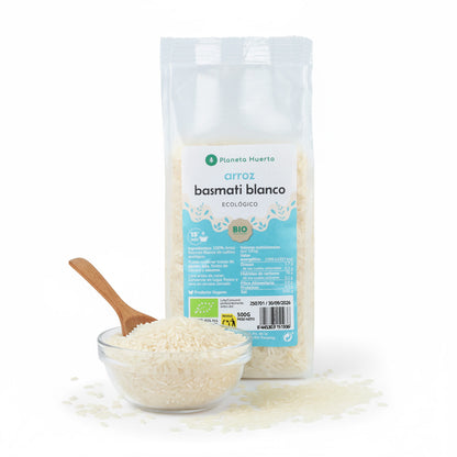 Arroz Basmati blanco ECO Planeta Huerto 500 g