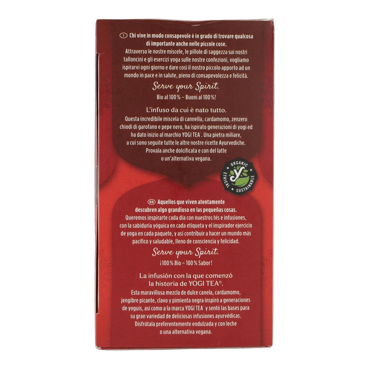 Yogi Tea Organic Classic, 17 tea bags