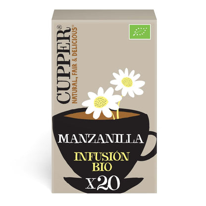 Cupper Organic Chamomile Tea 20 bags