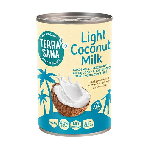 Lait de coco allégé Terrasana 400 g