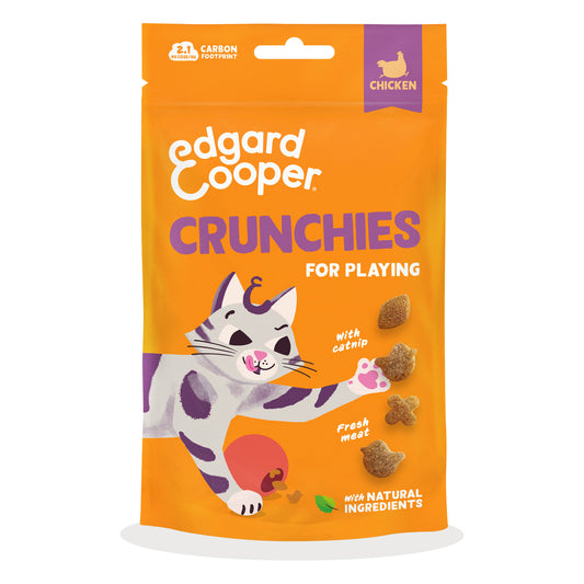 Hühnchenkekse Natürliche Leckerlis für Katzen Edgard Cooper 50 g