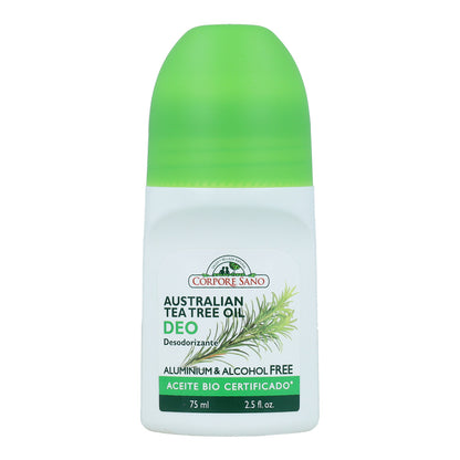 Teebaum-Deodorant-Roll-on Corpore Sano 75 ml