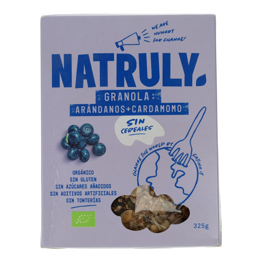 Bio-Müsli mit Blaubeeren und Kardamom Natruly 325 g