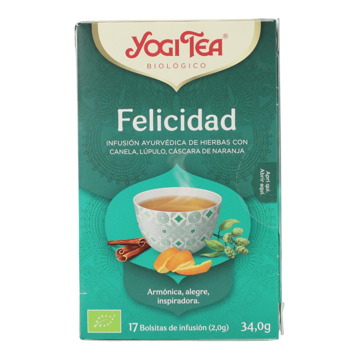 Yogi Tea Organic Happiness 17 tea bags